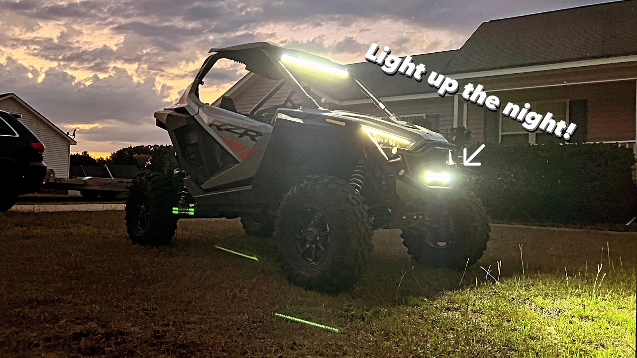Polaris RZR Pro XP Light Bar Install (Using The Pulse Bar)