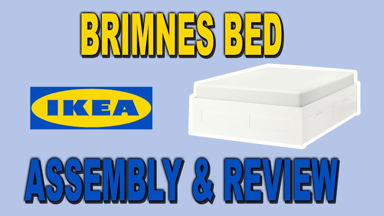 IKEA Brimnes Bed frame with storage - Assembly and Review | Clueless Dad
