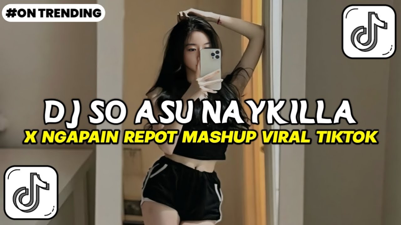 DJ SO ASU NAYKILLA X NGAPAIN REPOT MASHUP SLOW FULLSONG VIRAL TIKTOK TERBARU 2025 