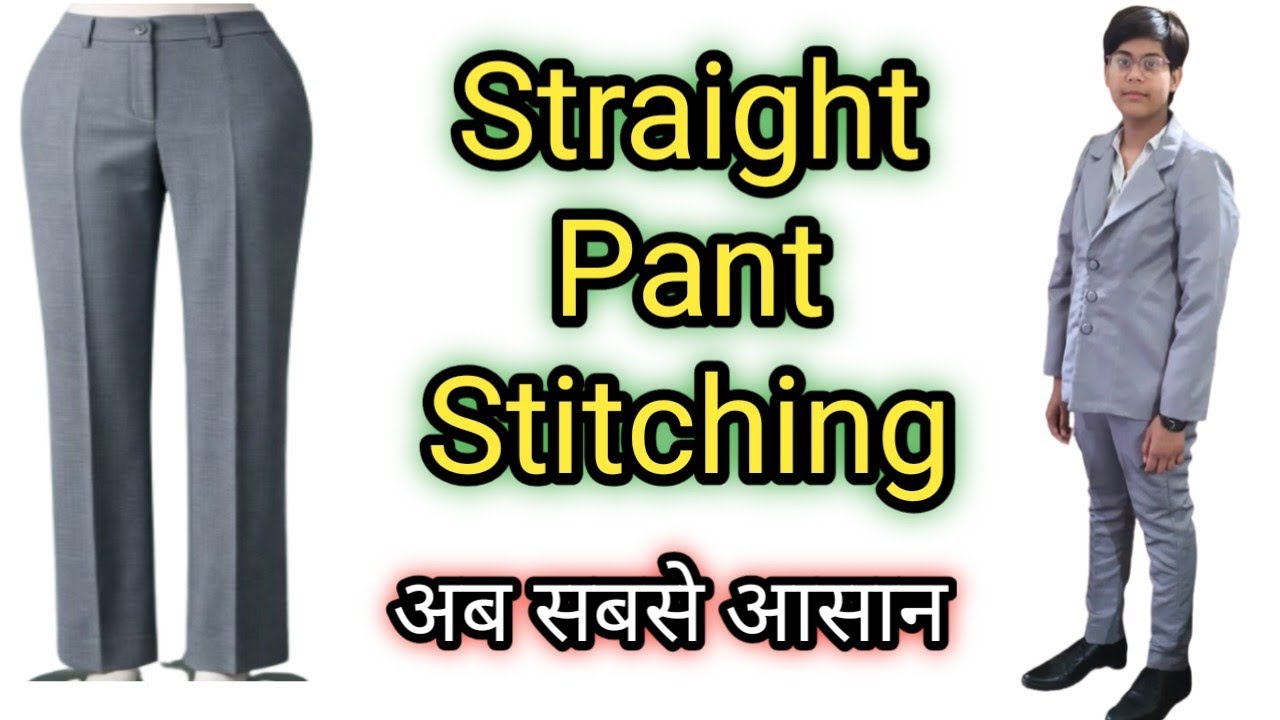 Pocket k sath Pant Cutting and full Stitching in Hindi/Pant Trouser/Pant plazo Cutting and Stitching