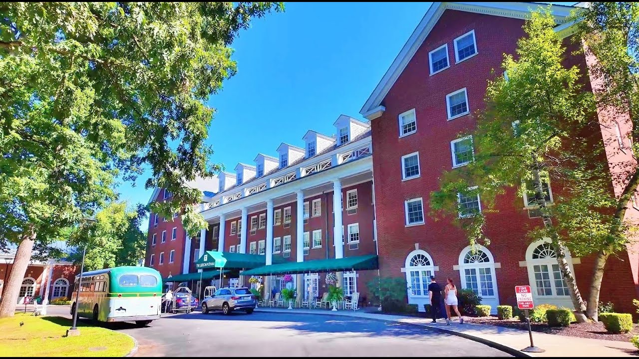 Saratoga Spa State Park Walking Tour 4K Saratoga Springs NY