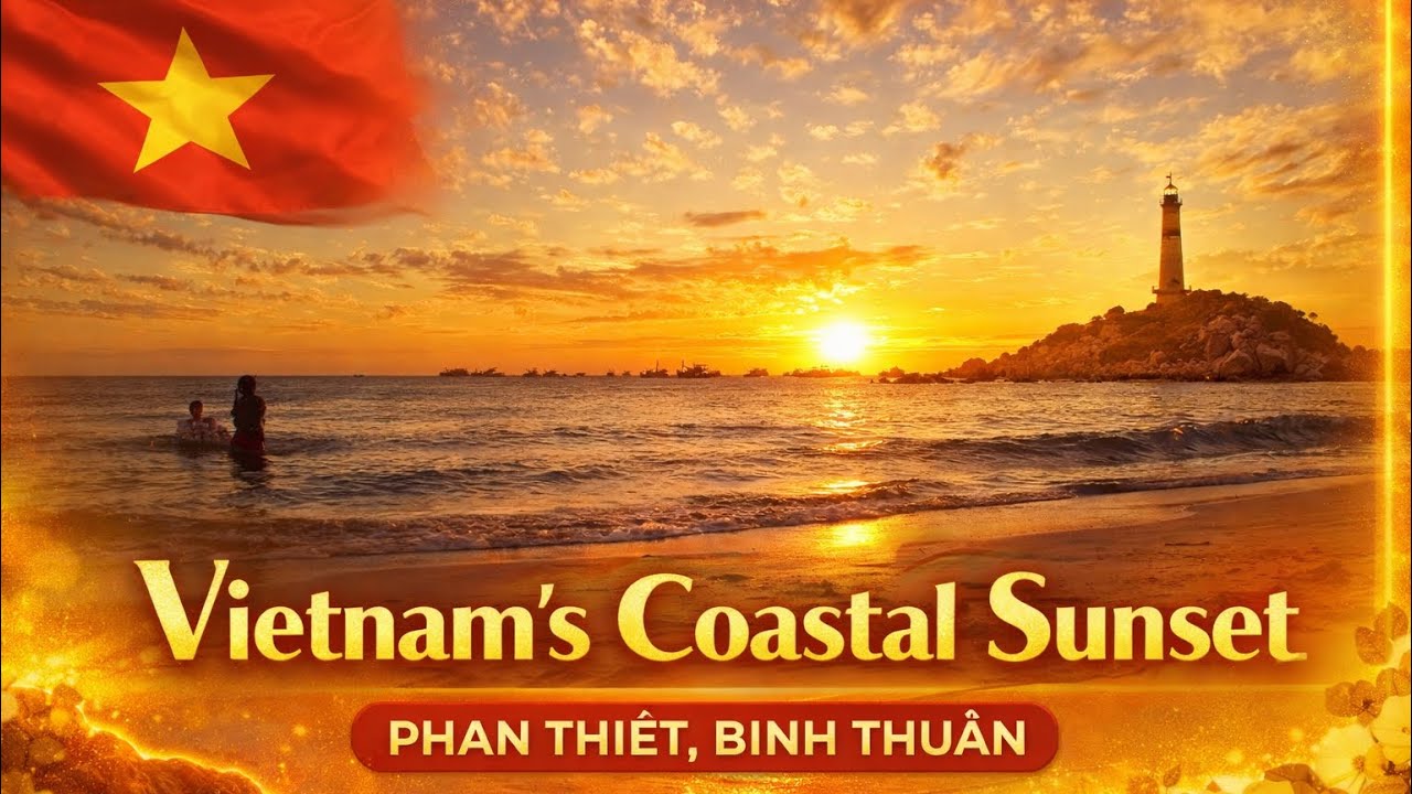 Golden Hour in Phan Thiết 🌅 | Vietnam&rsquo;s Most Stunning Coastal Sunset 