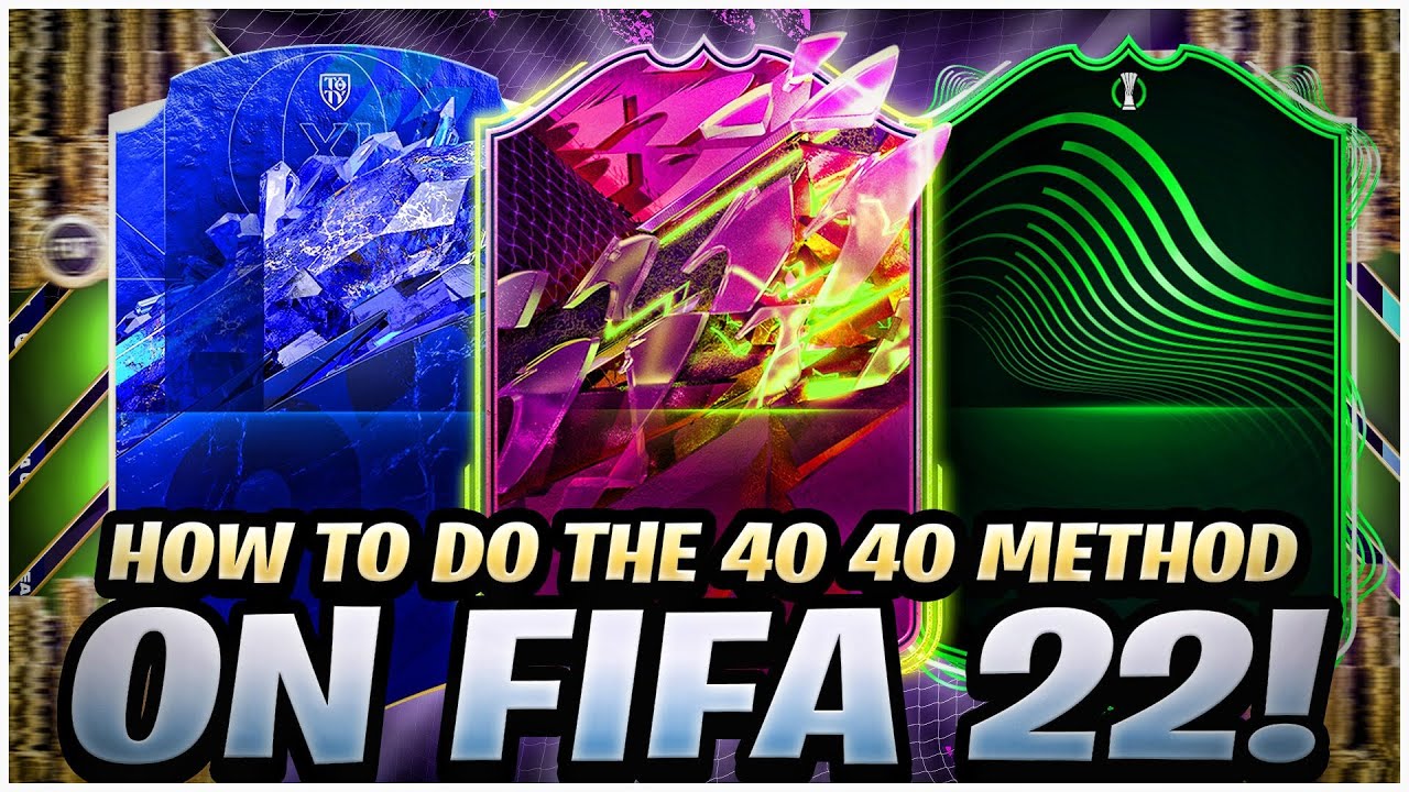 HOW TO DO THE 40/40 TRADING METHOD ON FIFA 22! BEST TRADING METHOD ON FIFA 22! HOW TO MAKE COINS!