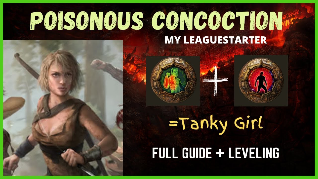Poisonous Concoction Pathfinder - My 3.16 Leaguestarter, Full Guide + Leveling Section (Dead Build)