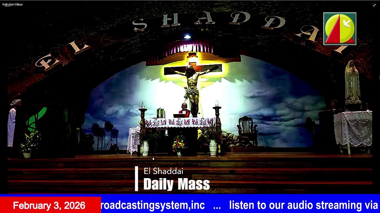DWXI 1314 AM Live Streaming I Tuesday (February 3, 2026) #dailymass