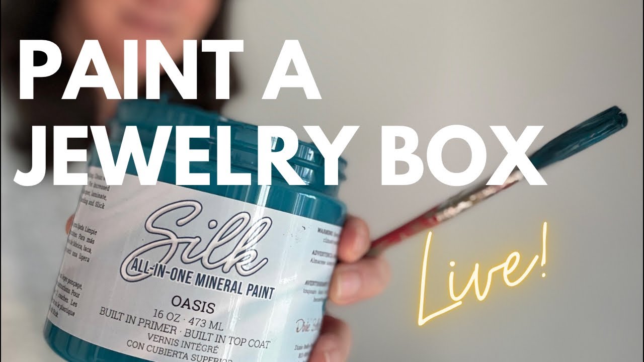 The Top Drawer RVA is live! Let’s paint a thrifted jewelry box!