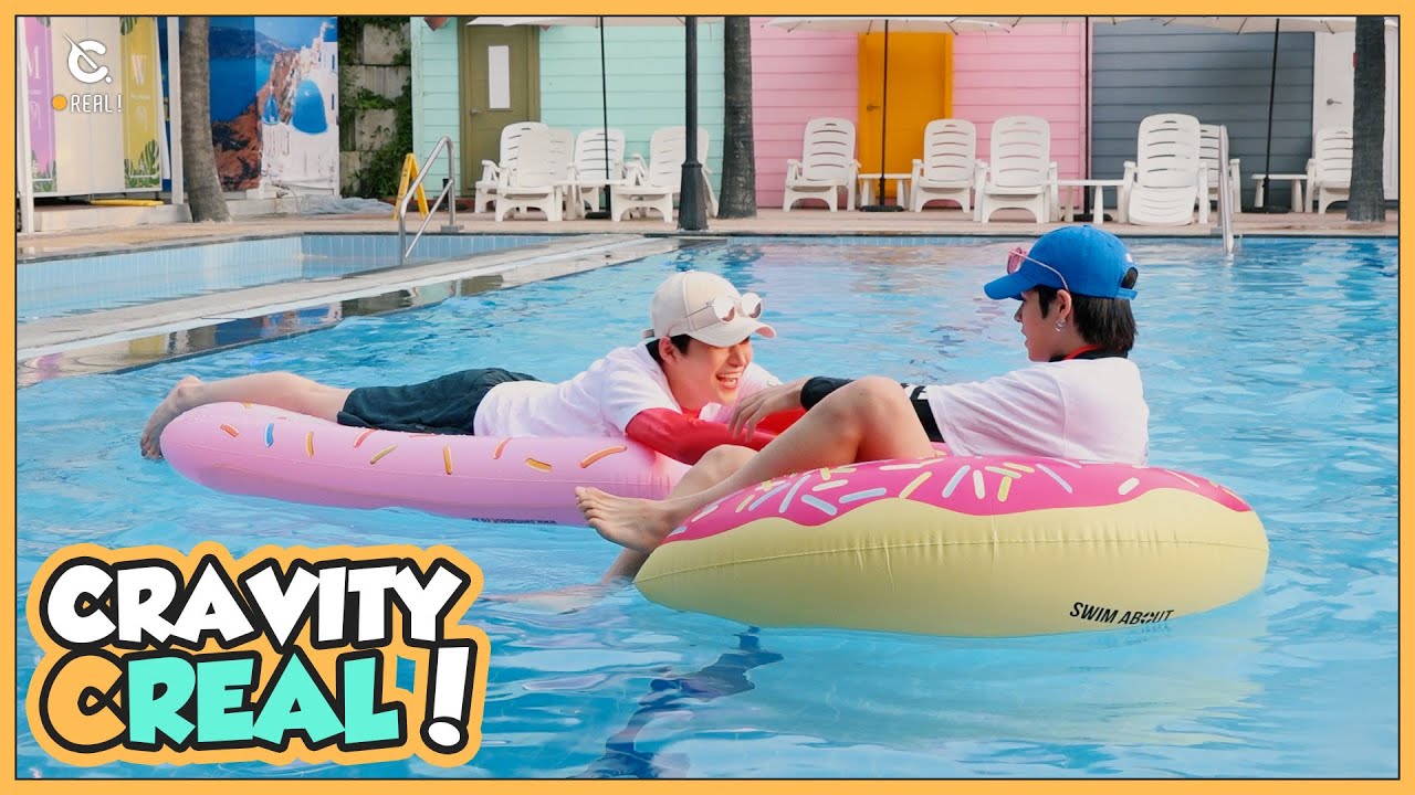 [C-Real] 'Gas Pedal' (POOL ver.) - Behind the Scenes ('Gas Pedal' 풀버전 비하인드) l CRAVITY (크래비티)