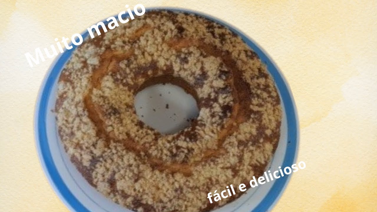 BOLO DE LIMÃO COM CRUMBLE