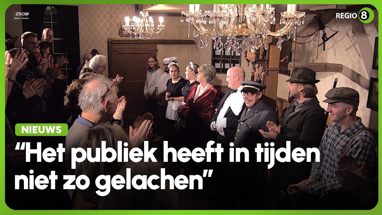 Succes voor Openluchtspel Hummelo met dialectvoorstelling 'Diner veur ene'