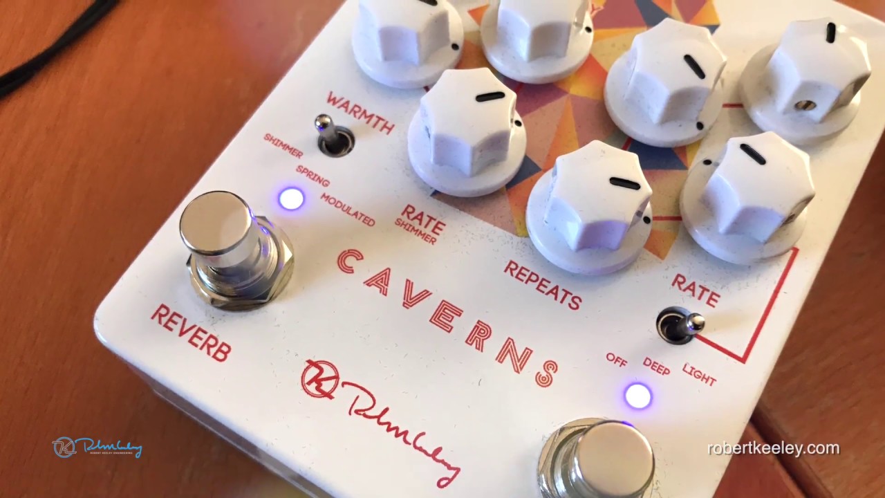 Keeley: CAVERNS with D&M Drive, JP15-7 and Carl Martin CS50