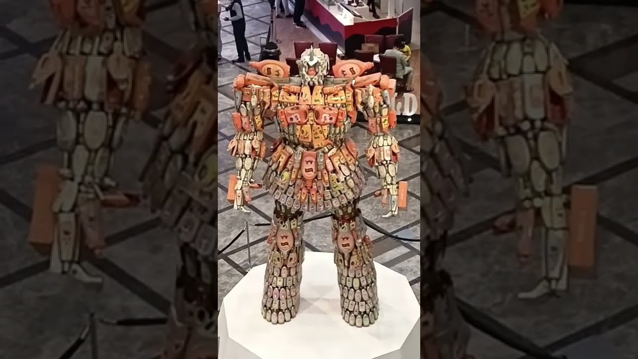 Thukral & Tagra || Apocalyptron || Large Scale Sculpture Model || Phoenix Mall Chennai #shorts