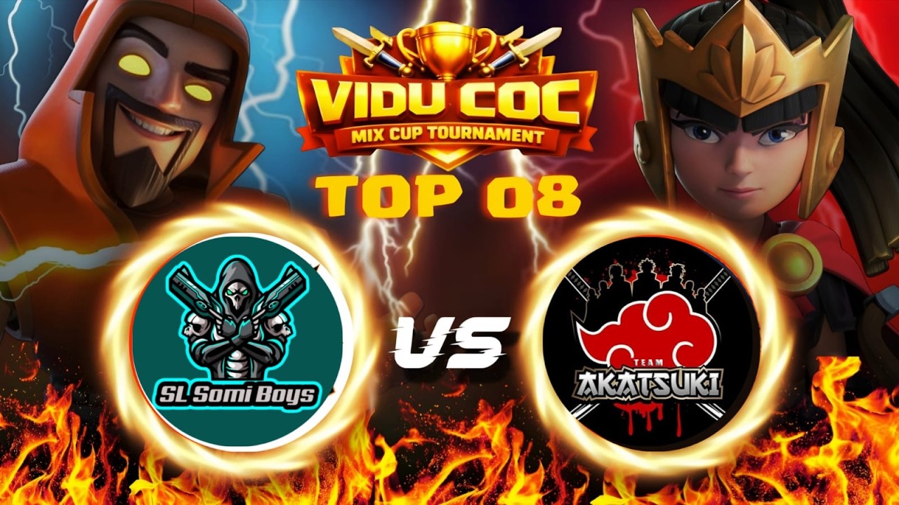 🎮 Vidu COC Mix Cup Tournament | Playoff / Lower Bracket | Day 6