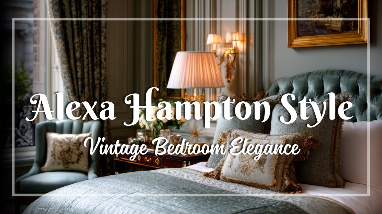 Alexa Hampton-Inspired Vintage Decor for a Sophisticated Bedroom Full of Classic Elegance