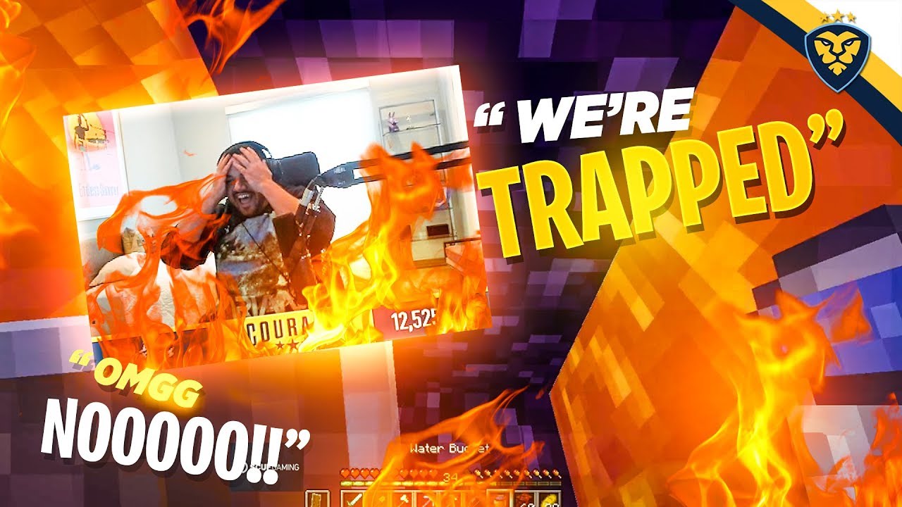 TRAPPED IN THE NETHER?! SYNDICATE AMBUSHED US! THE HUNTING (Minecraft)