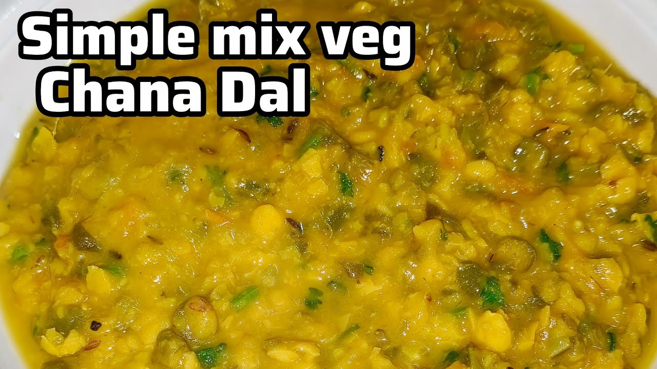 Healthy Mix Veg Chana Dal Sabji | Protein Rich & Easy Indian Recipe