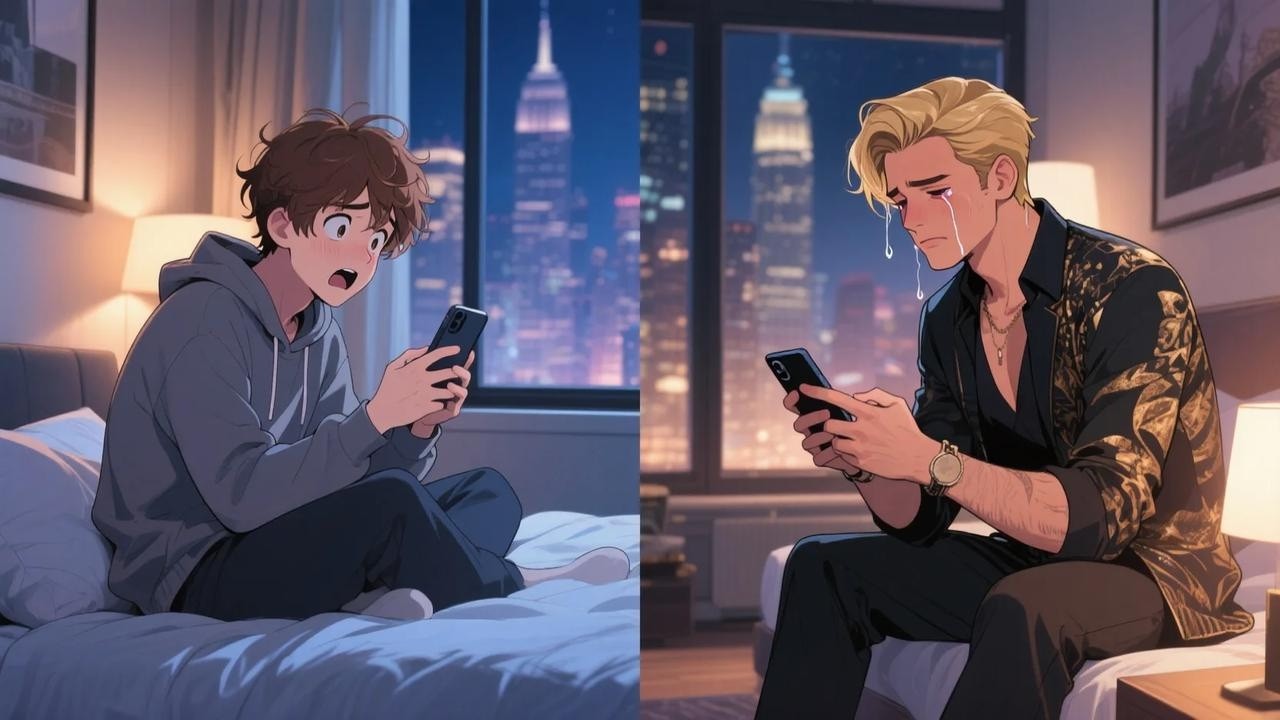 BL Celebrity Drama; He accidentally texts his ex, a top star, causing a public meltdown.
