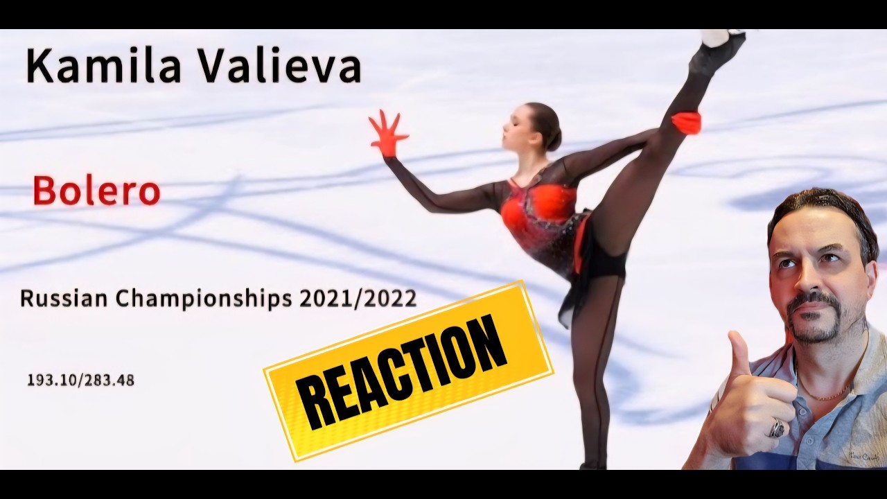 Kamila Valieva Bolero Russian Championships 2022 Dec 25 2021 REACTION