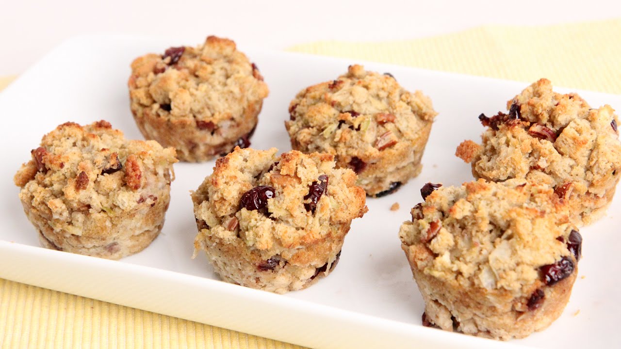 Stuffing Muffins Recipe - Laura Vitale - Laura in the Kitchen Episode 987