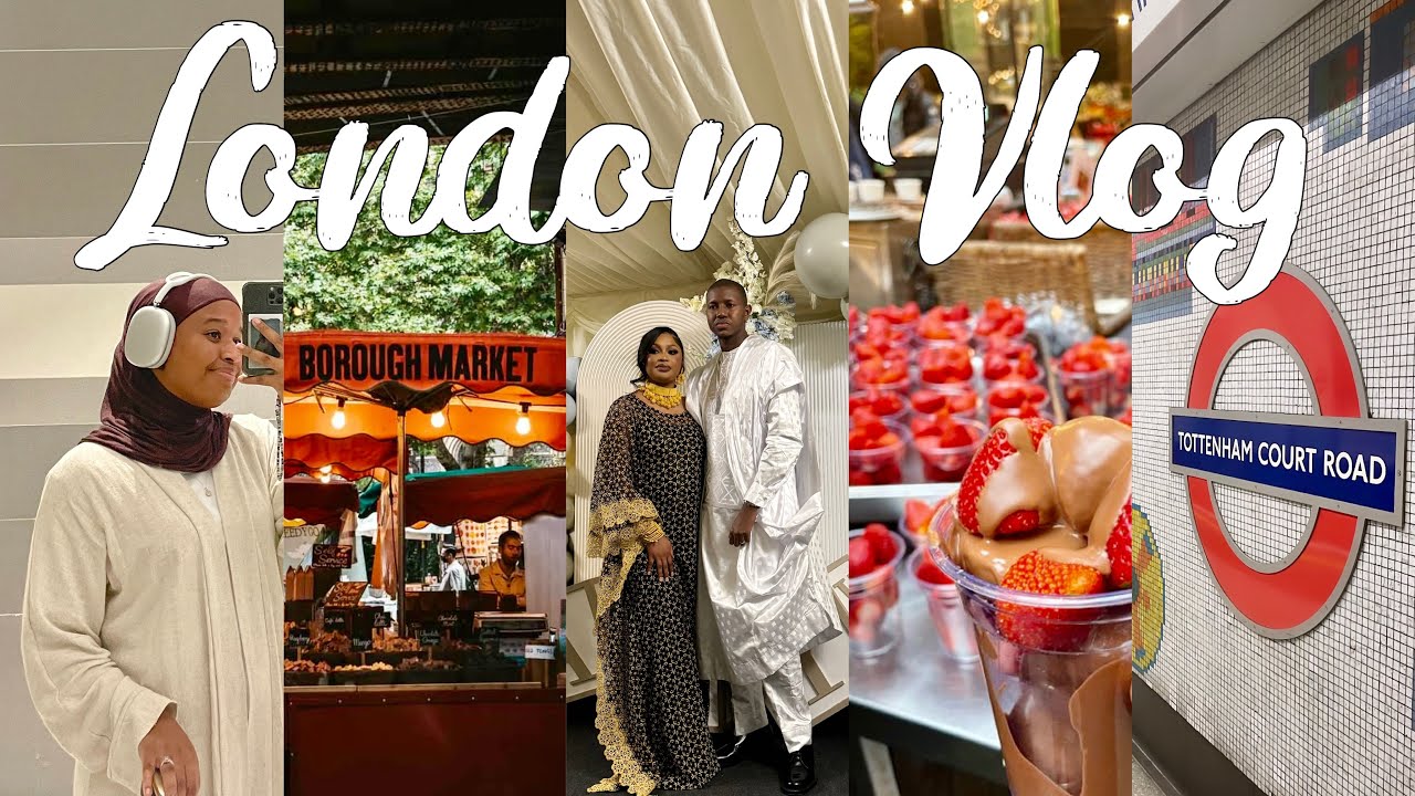 FEW DAYS IN LONDON II naming ceremony, Borough Market & family time !