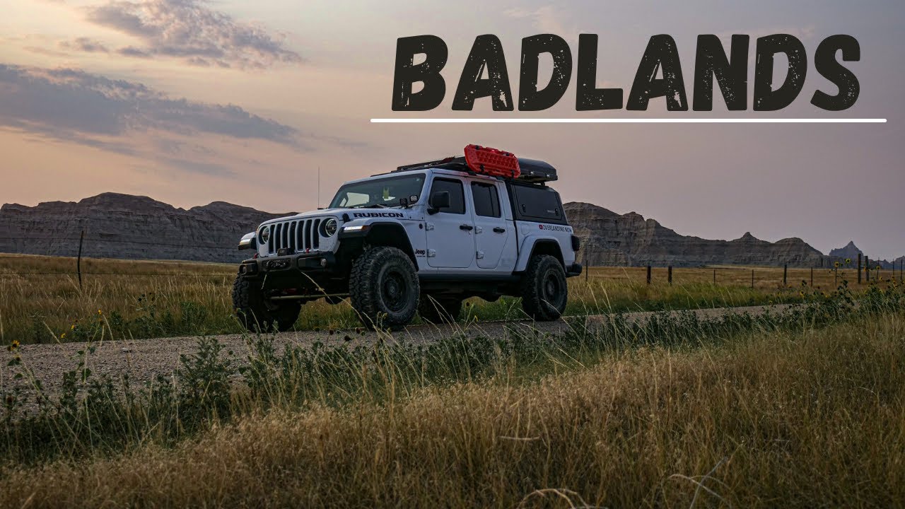 Overlanding Badlands National Park | Lifted Jeep Gladiator (2021)
