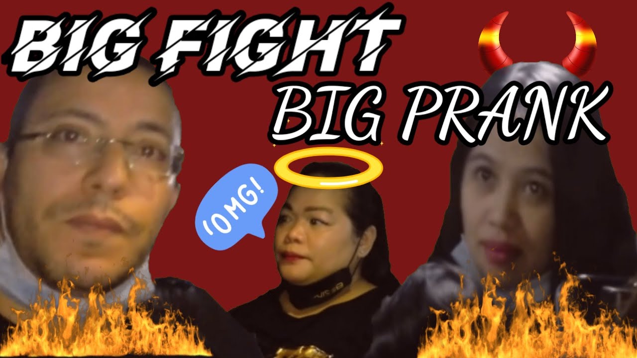 FILIPINA ARABO COUPLE FIGHTING  !!!