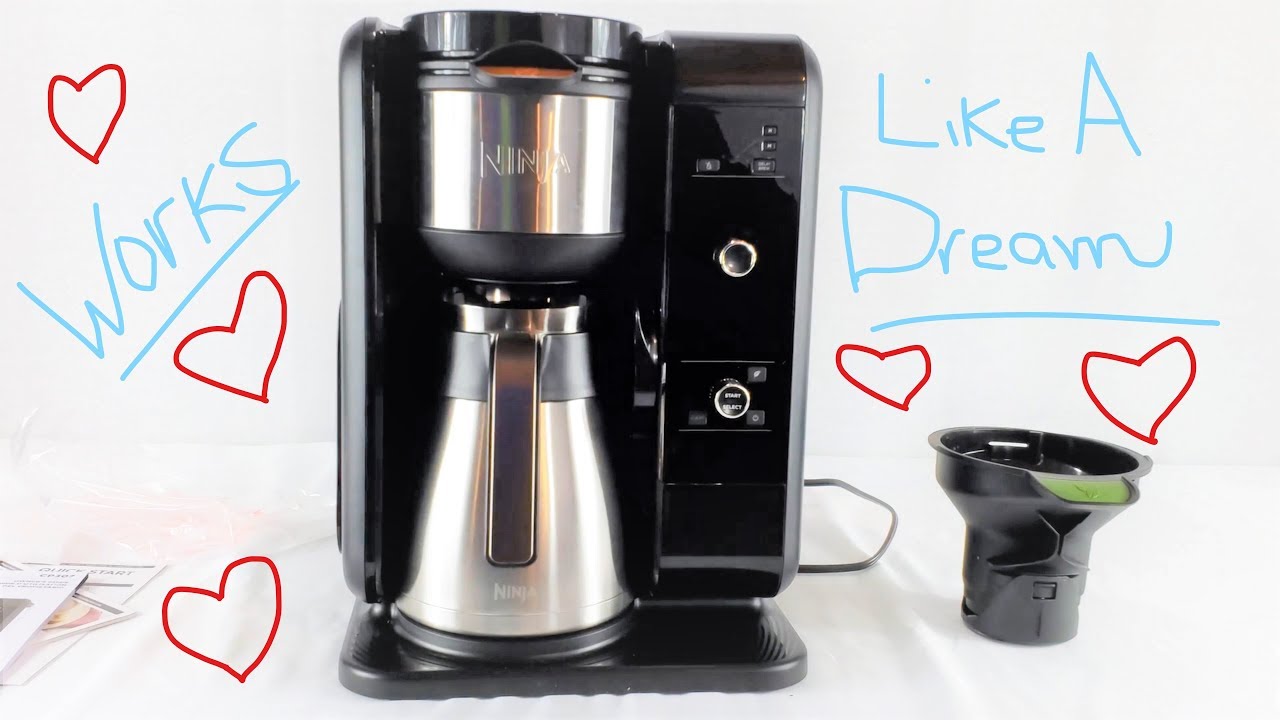 Unboxing and Using the Ninja Hot & Cold Coffee & Tea Maker CP307
