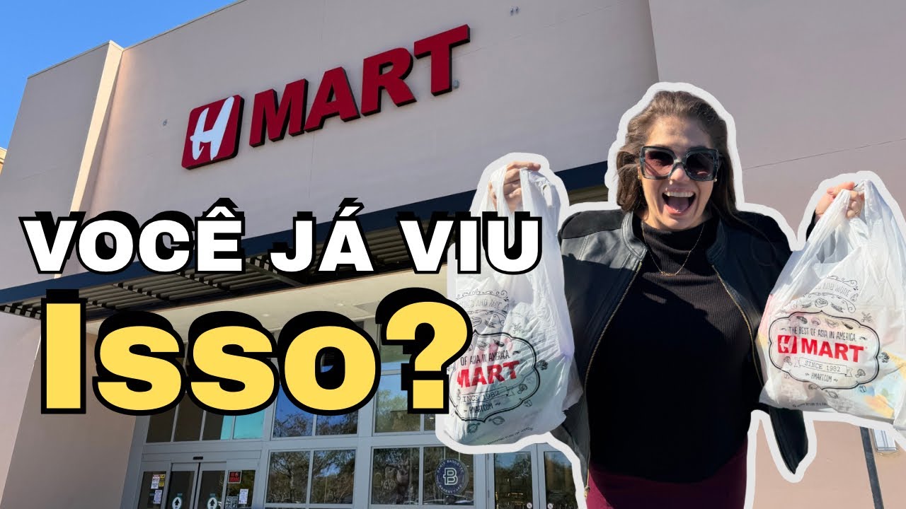 Conheci o mercado mais diferente de Orlando 🇺🇸 | Você já viu isso?