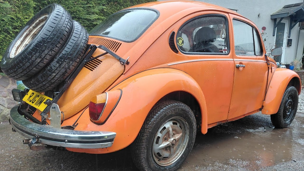 Exeter Trial 2026 preparation. VW Beetle 1300