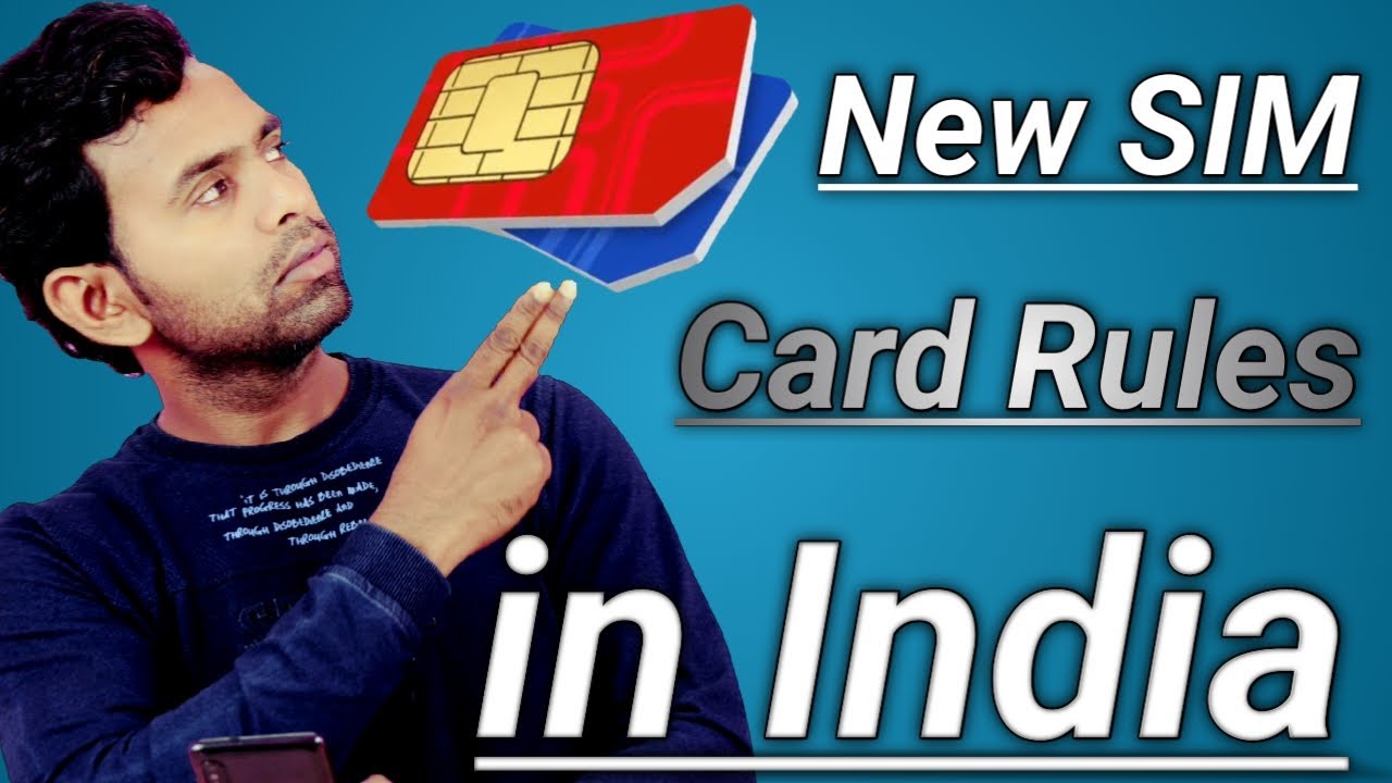 Government Introduces New Rules for SIM Card || भारत में नए सिम कार्ड नियम