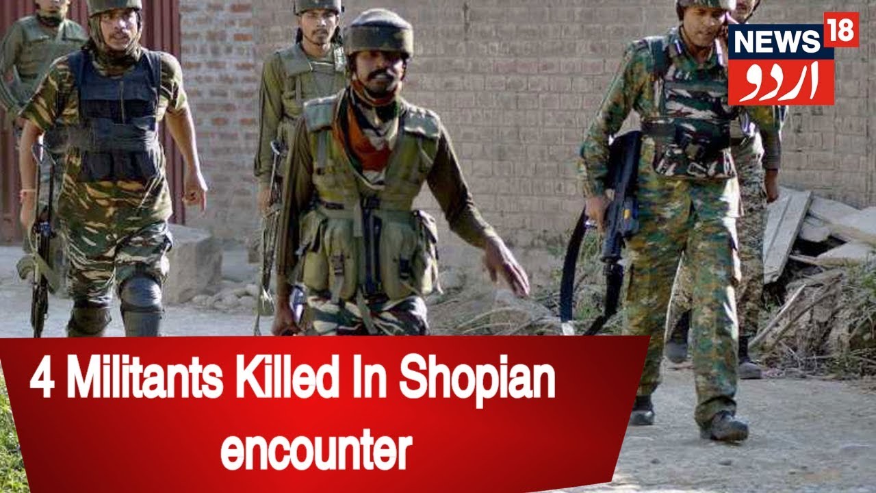 Jammu and Kashmir: Four Militants, Soldier Killed In Shopian Encounter