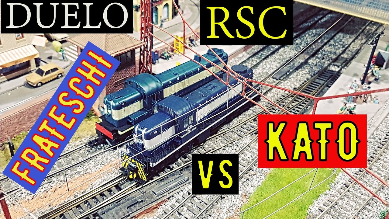 LOCOMOTIVA   FRATESCHI RSC3 VS RSC2 KATO