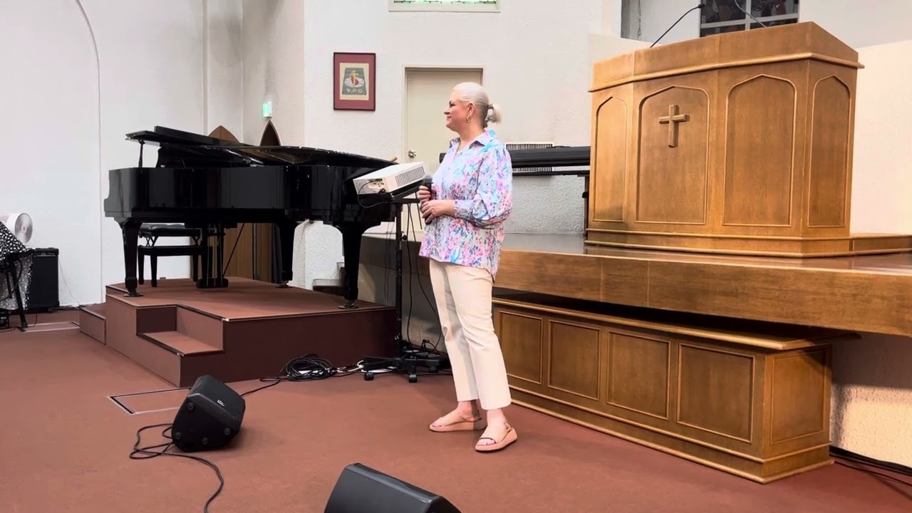In the presence of Jehovah by Vanessa Maddoux at Grace Mission