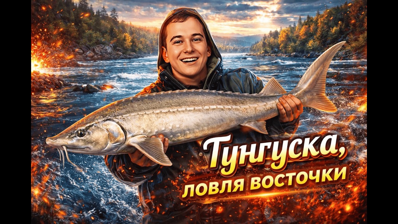 Ловим восточку на Тунгуске + качаем твина