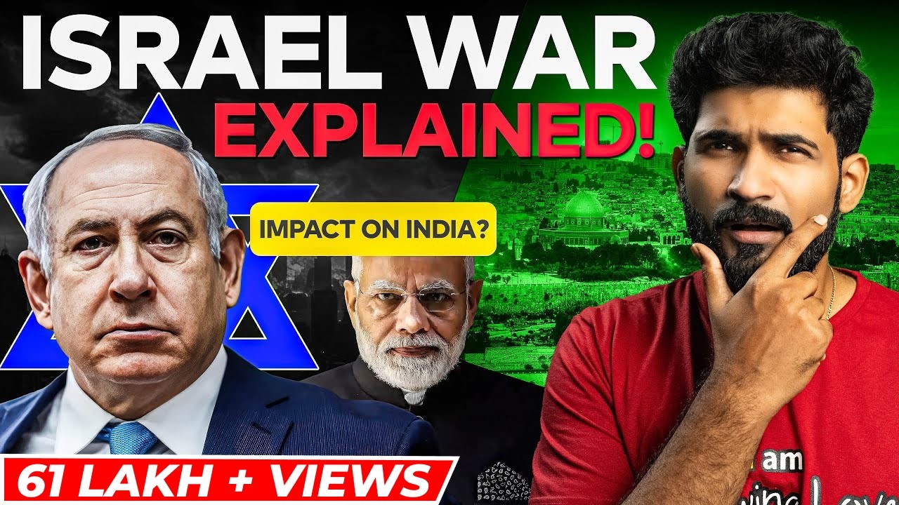 Israel attacks explained in Hindi | Israel vs Palestine | Abhi and Niyu