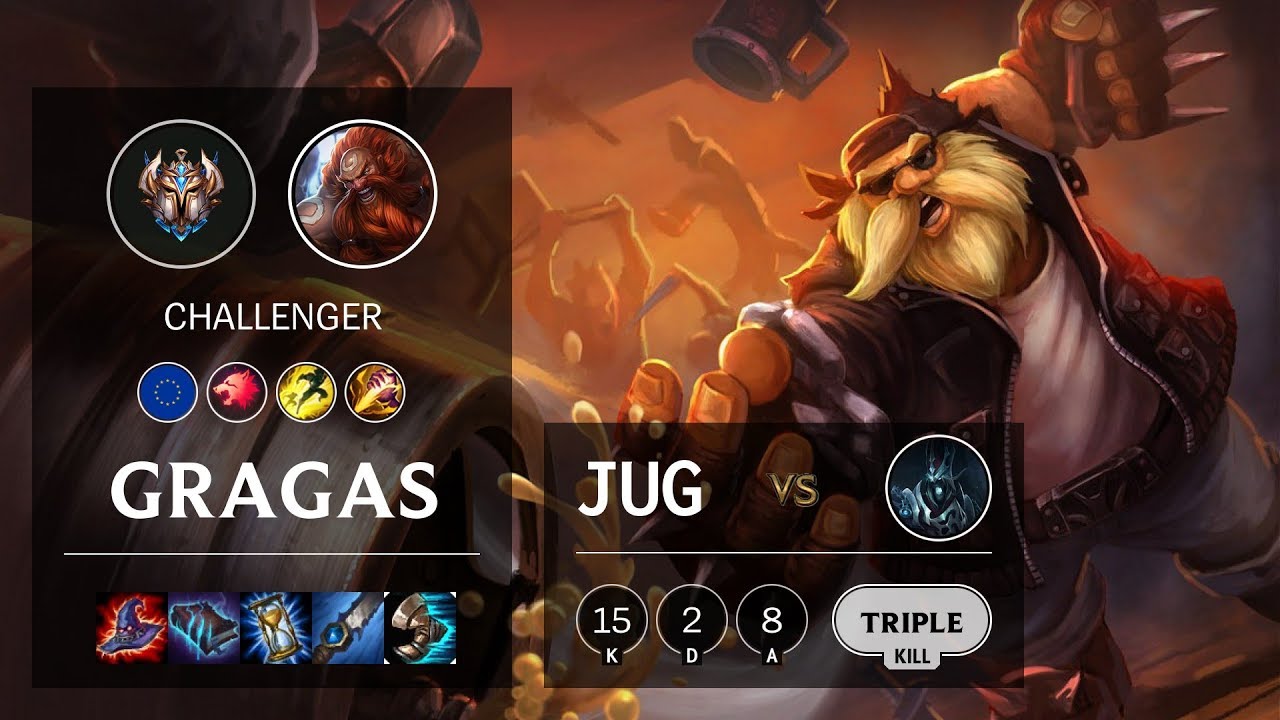 Gragas Jungle vs Karthus - EUW Challenger Patch 10.9