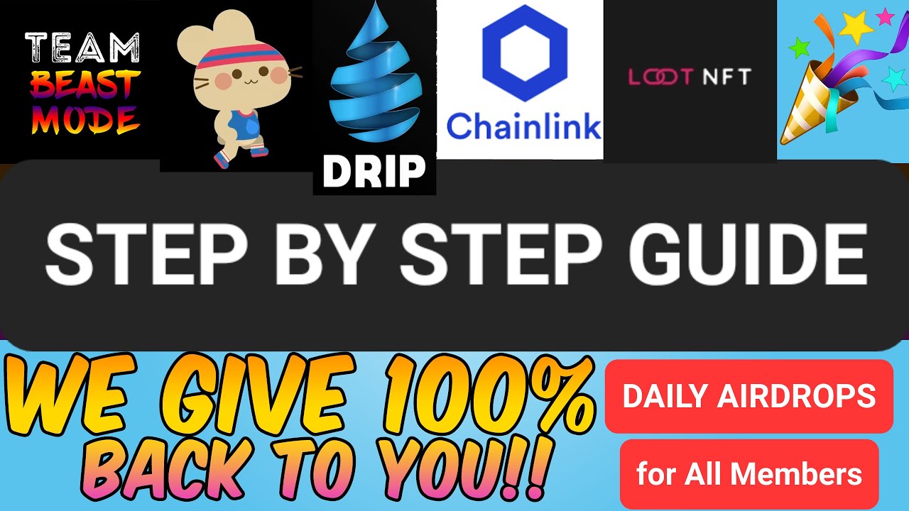 STEP BY STEP GUIDE HOW TO INVEST IN DRIP NETWORK 1% DAILY ROI COMPOUNDING PASSIVE INCOME FAUCET