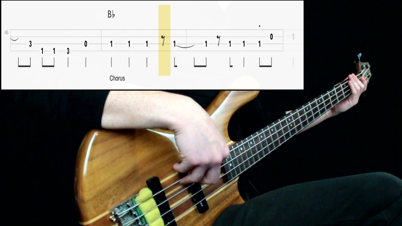 The Supremes - Can't Hurry Love (Bass Cover) (Play Along Tabs In Video)