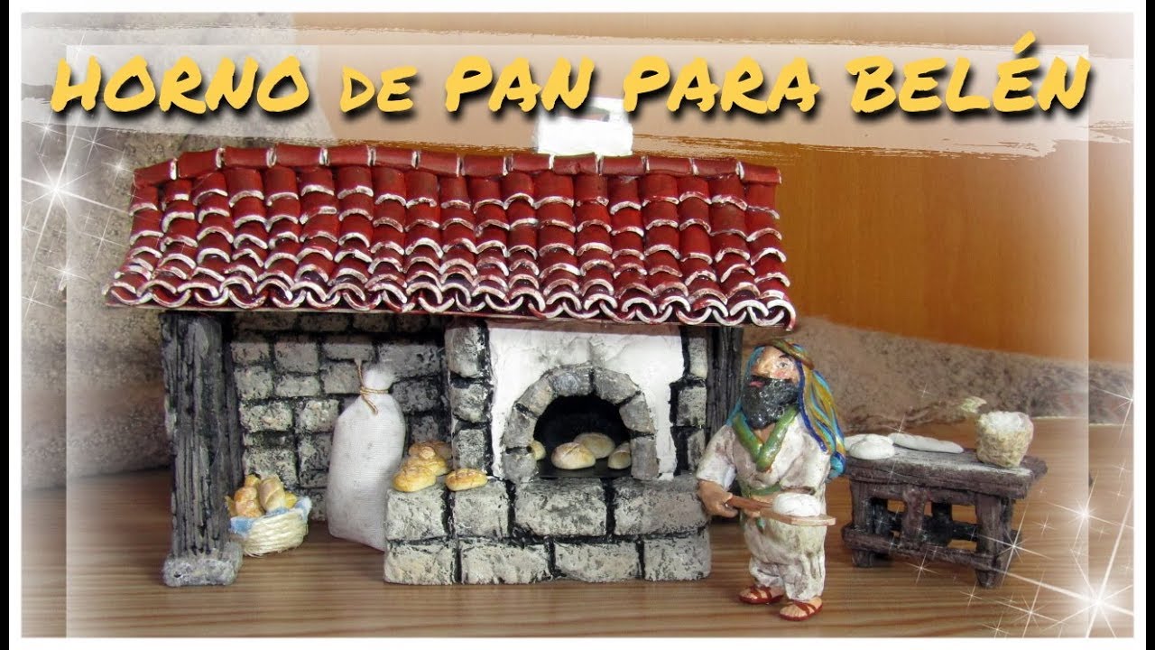 HORNO DE PAN PARA EL BELÉN | paso a paso