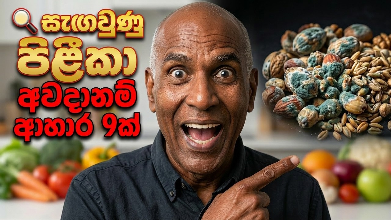 💥පිළිකා අවදානම ඇති විෂ සහිත ආහාර 9ක්  🔥 සහ ආරක්ෂිත විකල්ප –Foods & cancer  9ic6