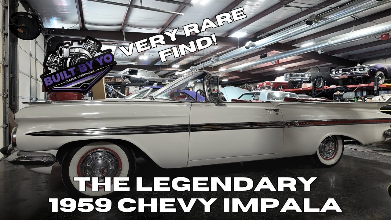 Полностью оригинальный Chevrolet Impala 1959 года выпуска.