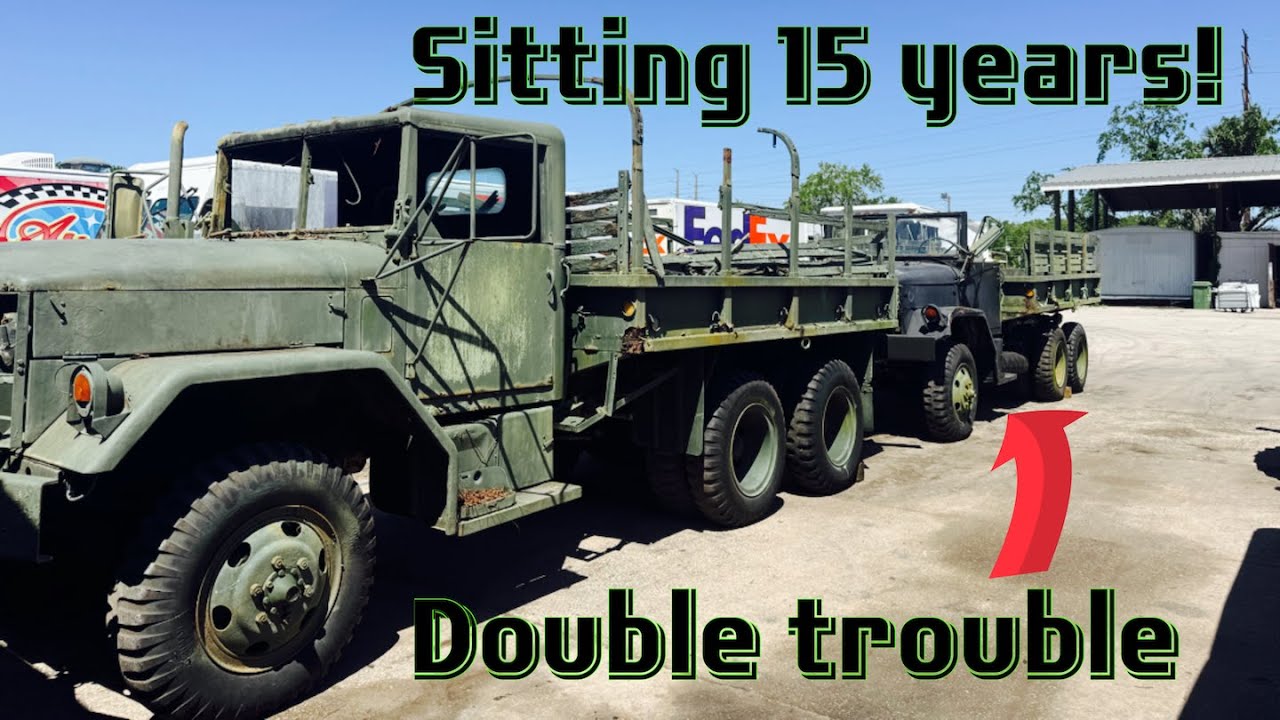 WILL IT START 1960s M35A2 Deuce and a halfs!