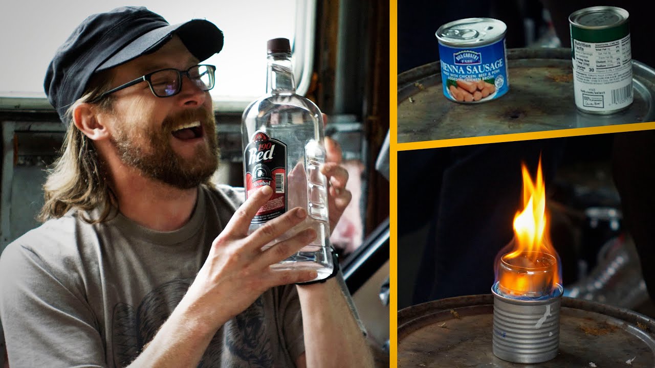 Making a Hobo Stove