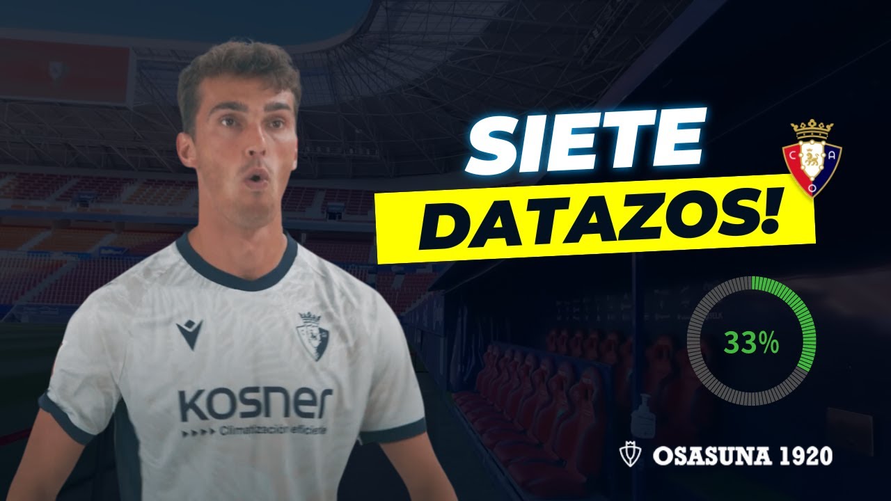 📢 Siete datazos de #Osasuna que no esperabas a estas alturas de temporada