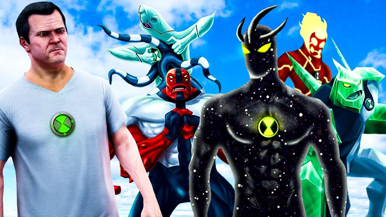 Playing As BEN 10 In GTA 5!