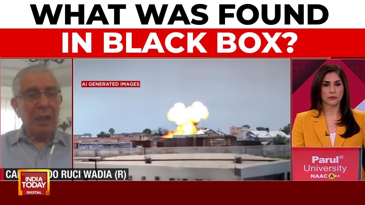 Ahmedabad Plane Crash: Experts Decode Pilot's Last Words And Details Of Black Box | India Today
