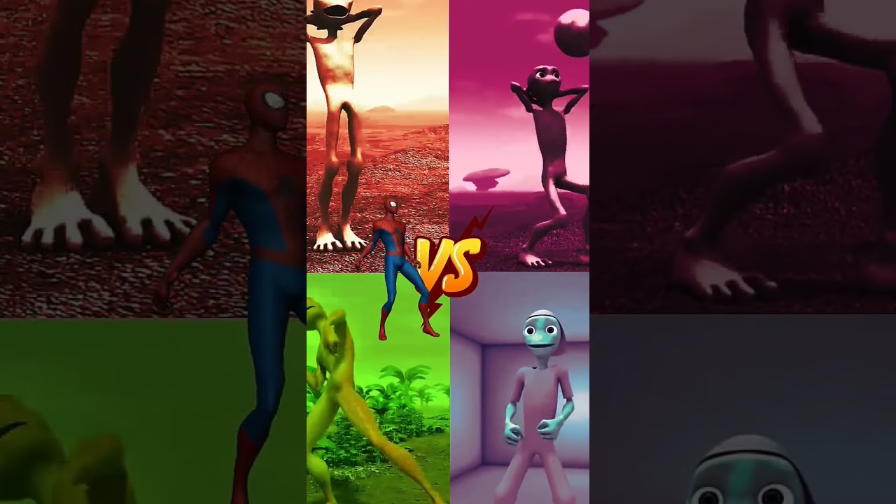 dametucosita dances #dametucosita #comedy #dance #frogdance #alien #funny #aliendance #redalien