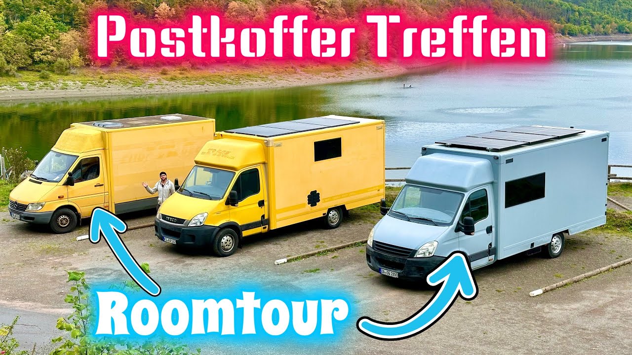 Postkoffer Treffen mit Michael und Olli