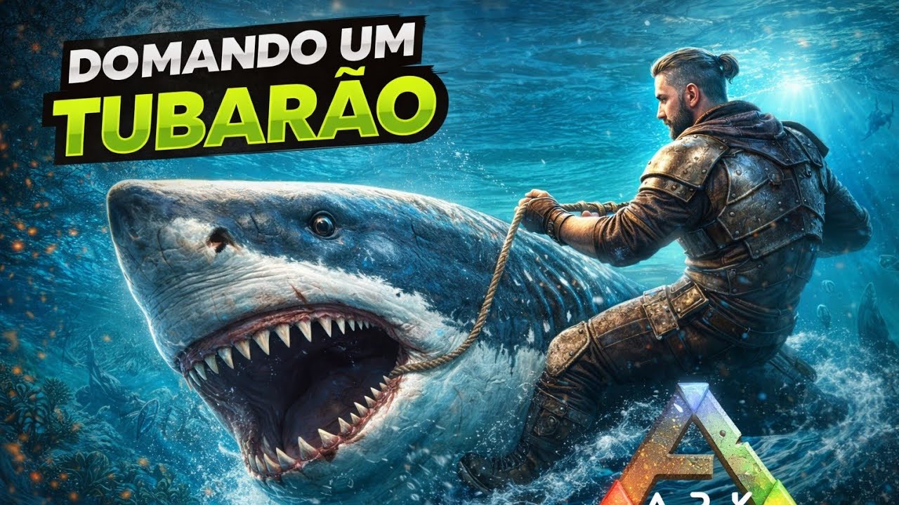 Domando tubarão Ark off Ep -15