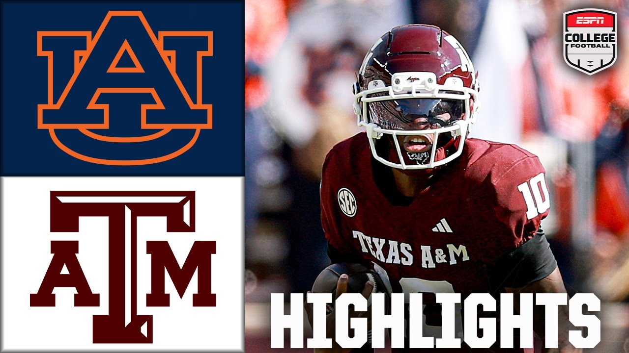 «Оберн Тайгерс» против «Техас A&M Эджис» | Полные обзоры матча | ESPN College Football
