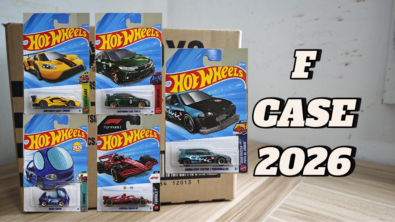Распаковка Hot Wheels F Case 2026 | STH & RTH